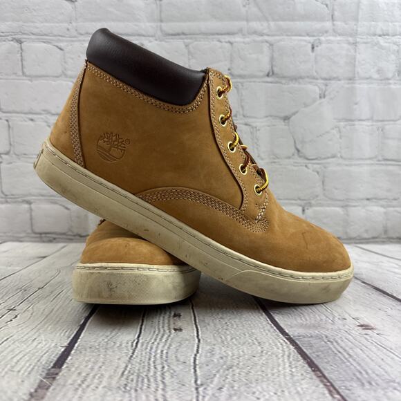 Timberland™ Men's Maple Grove Leather Chukka 'Wheat Nubuck' US 9.5 - Picture 1 of 10